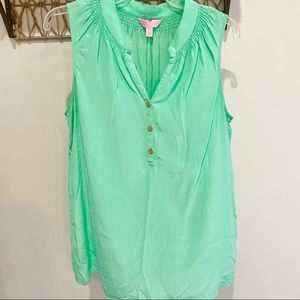 Lilly Pulitzer Houston silk top